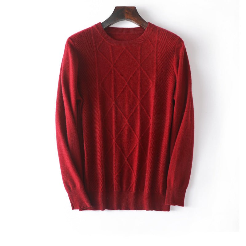Axel | Diamond Knit Cashmereblend Sweater
