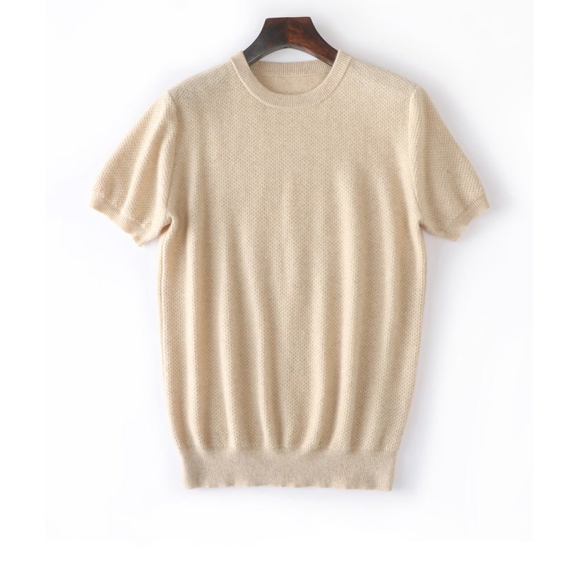 Max | Short Sleeve Cashmereblend Top